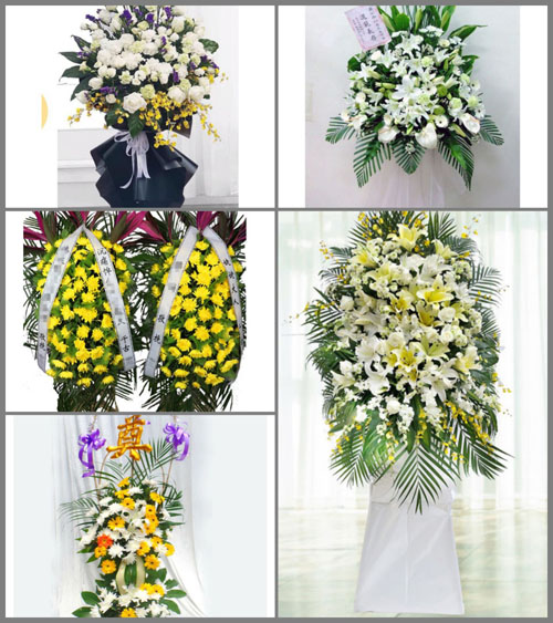 福建三明明溪县白事花篮预定